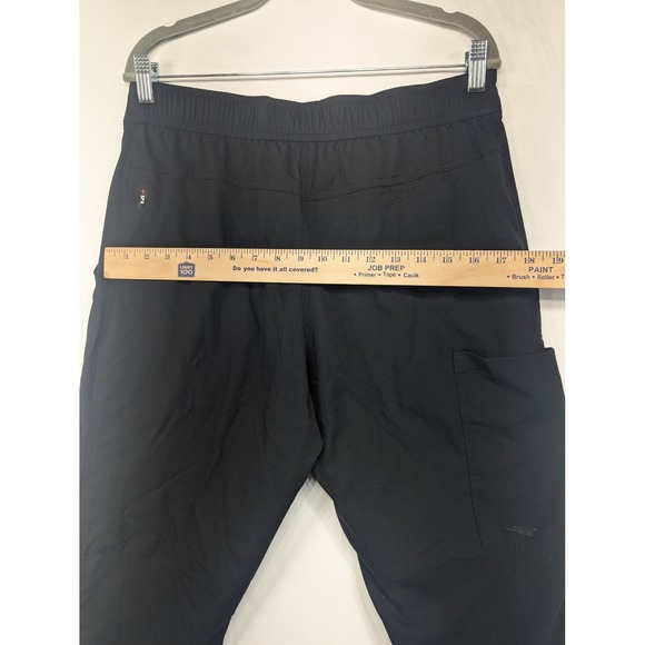 Greys Anatomy by Barco Black Cargo Scrub Pants Size M Spandex Stretch - Picture 7 of 9